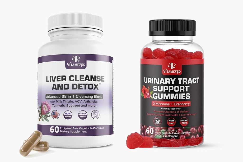 Wellness Duo cuprinzătoare: Curățare hepatică și asistență pentru tractul urinar