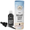 Pure Himalayan Shilajit ® Picături lichide - cea mai pură formă de Shilajit, 99,9% Absorbţie pentru suport imunitar, energie Boost, Anti-Aging - Natural Trace Minerale & Acid fulvin (50ml)