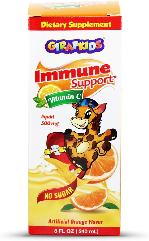 GirafKids lichid vitamina C pentru copii varste 4+ 