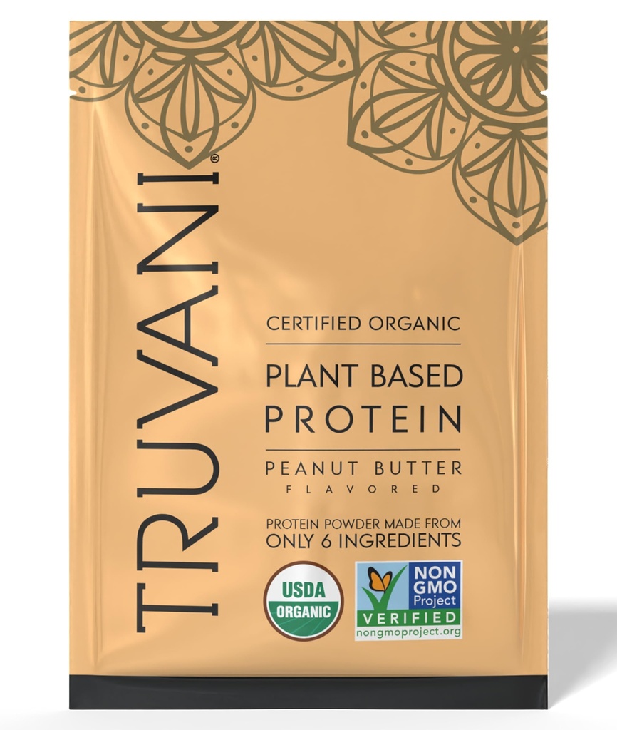 Truvani Vegan Pea Proteina Pudră 