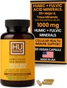 Capsulele de suplimentare cu acid humic şi furolic, cu bază organică de acid fuzic şi amestec mineral humic pentru dezintoxicare şi absorbţie 60 ct