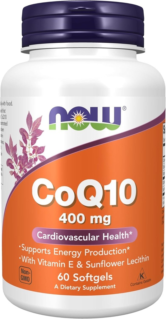 Acum alimente, CoQ10, 400 mg, 60 Softgels