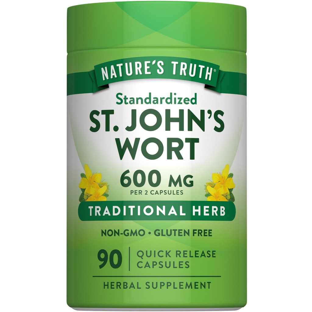Adevărul naturii St Johns Wort 600mg 