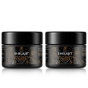 Silajit Resin cu acid fuzilic & Trace Minerals, Original Siberian Shilajit Pure cu 85+ Humic Acid Supplement for Energy & Imune System - 100 Serving / 50g (2 Pack), Gel