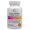 vH esenţiale Sănătate urinară şi de control al vezicii urinare, extract de cranberry, prebiotice şi probiotice, 24-our Feminine de asistenţă medicală, reduce scurgeri ocazionale, susţine sănătatea vaginală, 60 capsule
