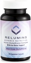 Relumins Advance White Active Glutathione Complex - Max Dose 900mg Glutathione with 6X Boosters, ALA & NAC - Anti-Aging Skin Brightening Supplement - 60 Vegetarian Capsules (30 Servings)