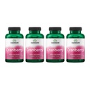 Swanson Cranberry - Sustine sanatatea Tractului urinar, Controlul vezicii urinare & Promoveaza functia sanatoasa a rinichilor - Supliment Made with 20:1 Concentrat de suc de afine - (180 Softgels) 4 Pack