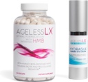 Capsule suplimentare LX pentru femei cu HMB Hydrasilk Cremă de ochi Bundle