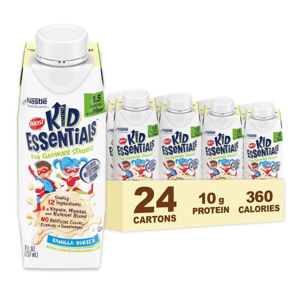 BOOST Kid ESENȚIALE 1.5 cu fibre, vanilie Vortex