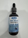 (2 ambalaj) Sea Moss Black Seed Oil drops with Brodock Root, Bladderwrack & Vitamina C Vitamina D3, Irish Sea Moss drops for Immune System, Gut, Skin & Energy