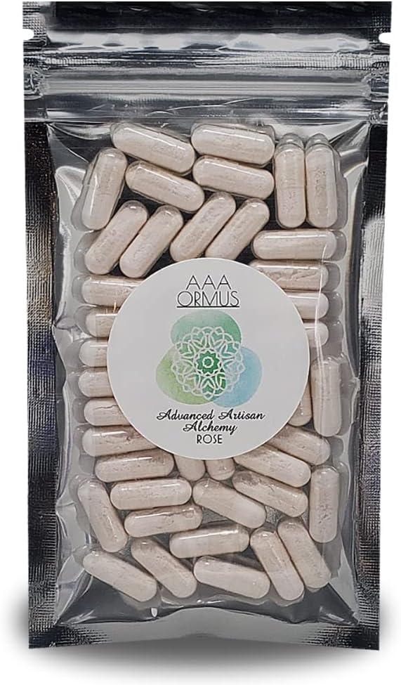 ORMUS Rose - Aur monoatomic - 45 capsule Vegane - Piatra Filozofilor - AAA Ormus