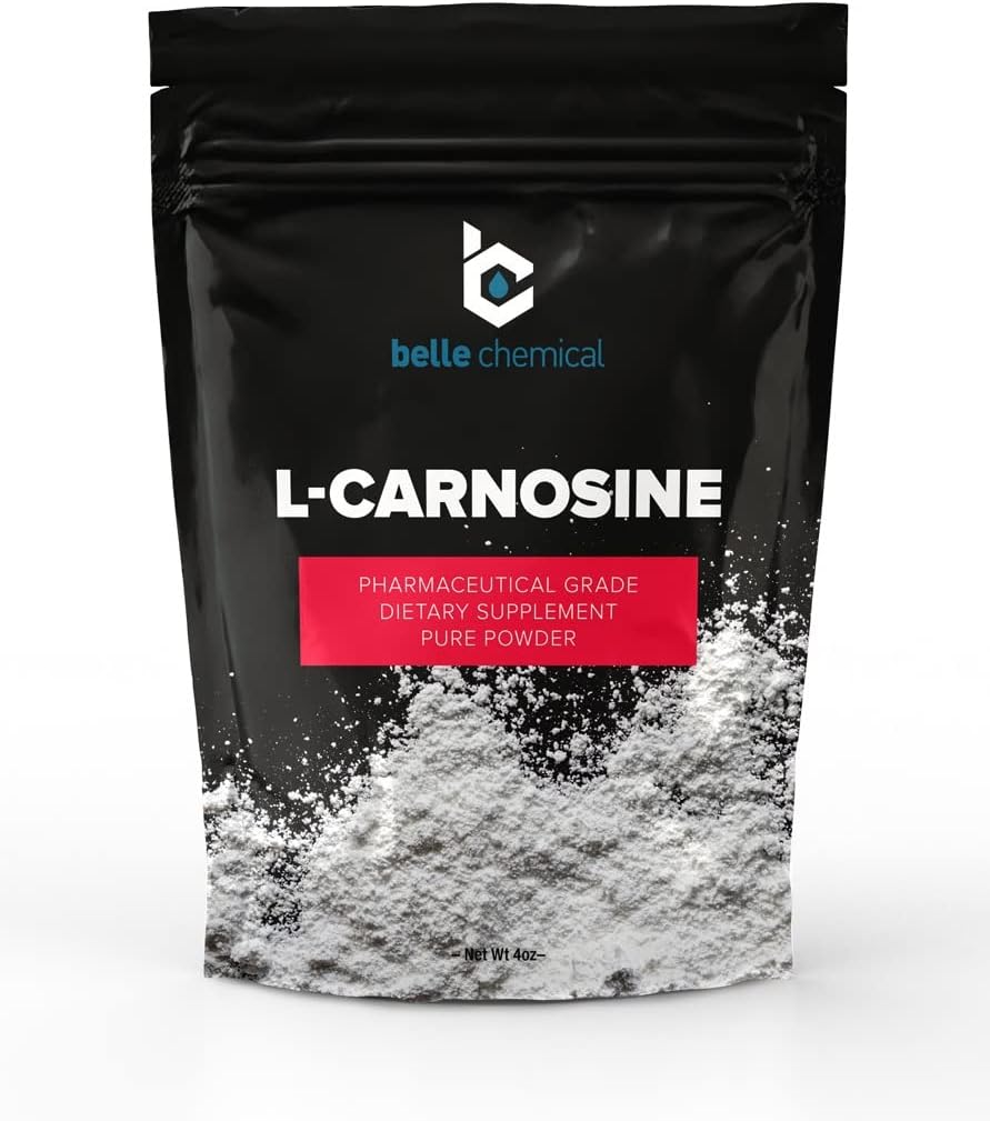 Pulbere L-Carnosină pură - Grad farmaceutic (4 Ounce)