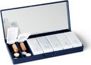 PORT X POLISH Designer Săptămânal Pilula Organizator (Single 1X Daily, Navy) 
