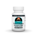 Sursa Naturals Ultra Crom Picolinat 500 Drojdie-FreeChrium, Supliment alimentar vegetarian, 500 mcg - 120 comprimate