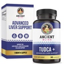 Bliss Tudca 500mg, 30 capsule (Tauroursodeoxicolic Acid) - Sare de bile Suplimentul de suport pentru ficat, Natural Bitter Gust-Vegan prietenos, Non OMG, Gluten Capsule libere (30 capsule (Pachet de 1))