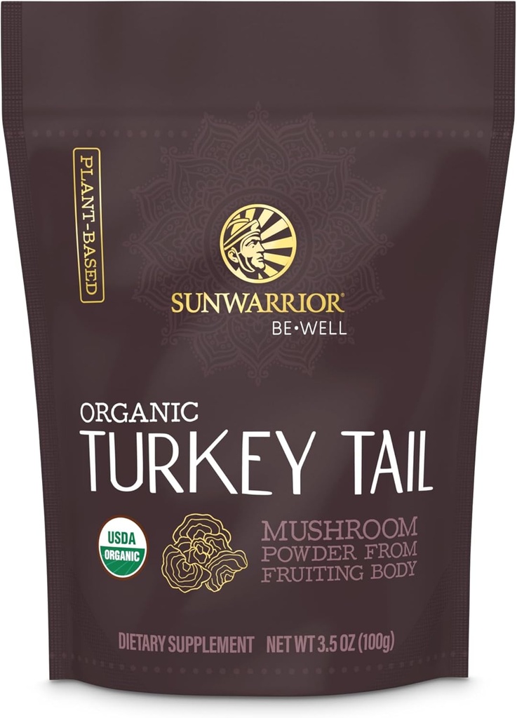 Sunwarrior Organic Turcia Tail Mushroom Powder 
