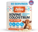 Colostrum Supliment Bovin Colostru pentru oameni 100% Pure Iarba Fed, Supergut Health & Immune Support, 50% IgG, Nearomat, Calostro Bovino para Adultos Organico 60 Servind pulbere