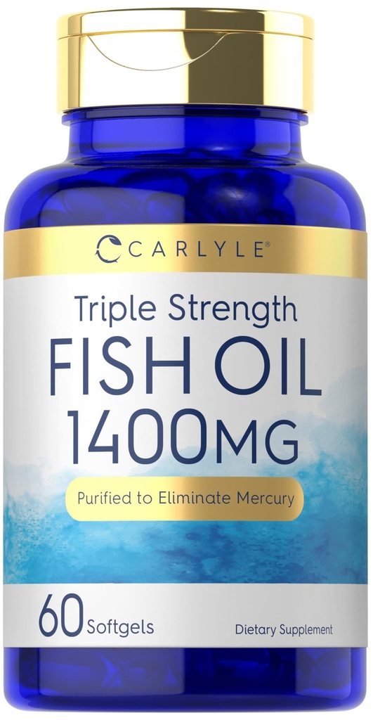Carlyle Triple Putere Omega 3 Ulei de pește 