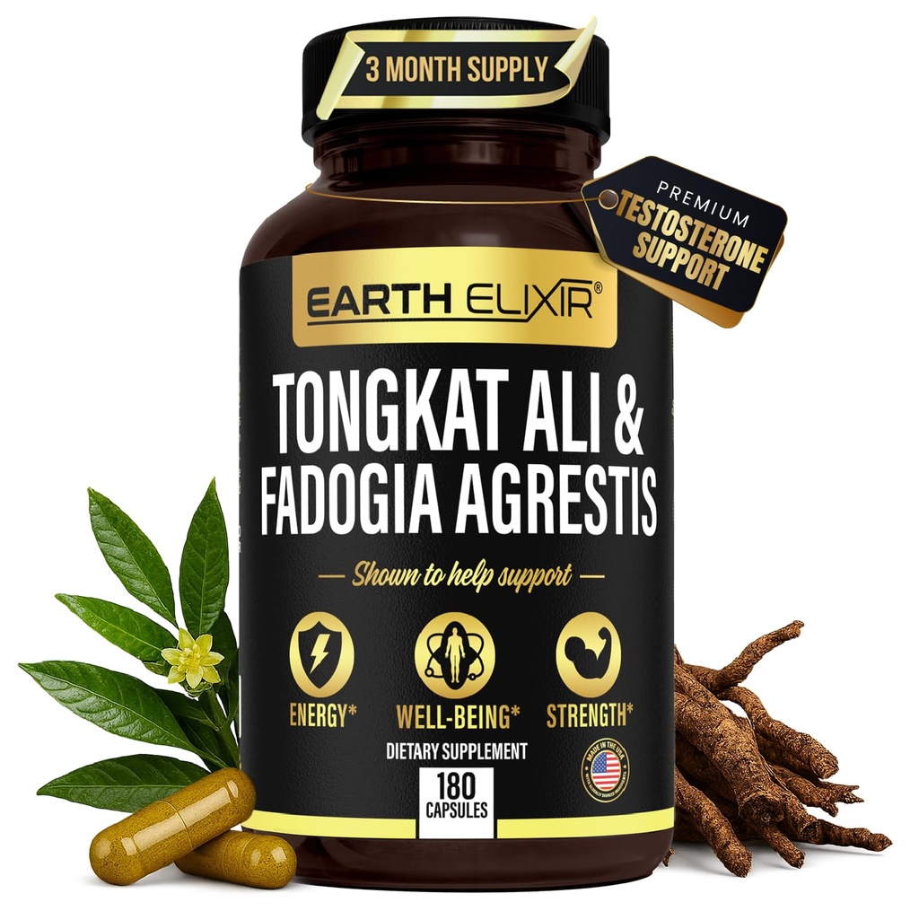 Elixir Fadogia Agrestis & Tongkat Ali pentru barbati si femeie 
