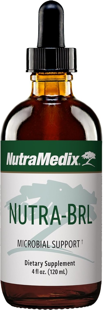 NutraMedix Nutra-BRL - Supplement de suport imun cu Samento Bark, Stevia Leaf și Banderilla Bark pentru apărare imună + suport microbial (4 oz)
