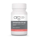 Grupul de cercetare pentru alergii Nattokinaza 50mg Supliment - Nattokinaza purificată și încapsulată, Derivată din Natto, Capsule vegetariene - 90 Conte