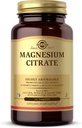 Citrat de magneziu Solgar - 60 comprimate - Promovează oase sănătoase, susține funcția nervoasă și musculară - extrem de absorbabil - non-GMO, Vegan, Gluten gratuit, Kosher - 30 Serviri