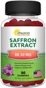 aSquared Nutrition Saffron Gummies - Saffron Extract Suplimente - Gummy Pure Suplimente Alternative la Capsule, Pastile, Pulbere & Ceai