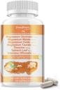 Glicinat de magneziu 500 mg per Servire, cu Malat, Taurat & Oxid, Supliment de magneziu pentru muschi, Bone, Sleep şi Digestion Support, 120 Capsule Vegane, Non-GMO