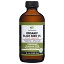 Ulei de semințe negru organic - USDA Certified Cold presat sticla de sticlă Peste 1,5% Thymochinonă 3X puterea turcească negru Cumin Nigella Sativa non-GMO 100% ulei de semințe negre (8oz sticlă)