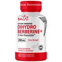 Fusions Natura's Dihidroberine Supliment 200mg 60 Capsule - cu scorțișoară Ceylon, 5X mai eficient decât Berberine HCL regulat - Nutri Suplimente