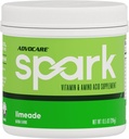 AdvoCare Spark - Energizant Drink Mix - Vitamină și Aminoacid Supliment - Sprijină Energia și Focus - Suport Imunal Portabil - Sugar-Free - Limeade (10