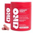 O positiv URO tract urinar Supliment de sănătate pentru femei, 60 Conte (Pachet de 2) - Suport urinar Vitamine cu Pacran Extract complet de afine, D-Mannose, & Vitamina C - Vegan & Gluten-Free