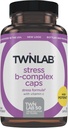 Capace Twinlab Stress B- Complex - Supliment de suport energetic cu vitamine B12 și B6-250 capsule