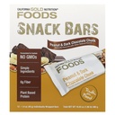California Gold Nutrition Foods, Peanut & Dark Chocolate Chunk Bars with Dry Tooked Almonds, Cicoare Root Fiber, Pea Crips and Honey, 12 Bars, 1.4 oz (40 g) Fiecare