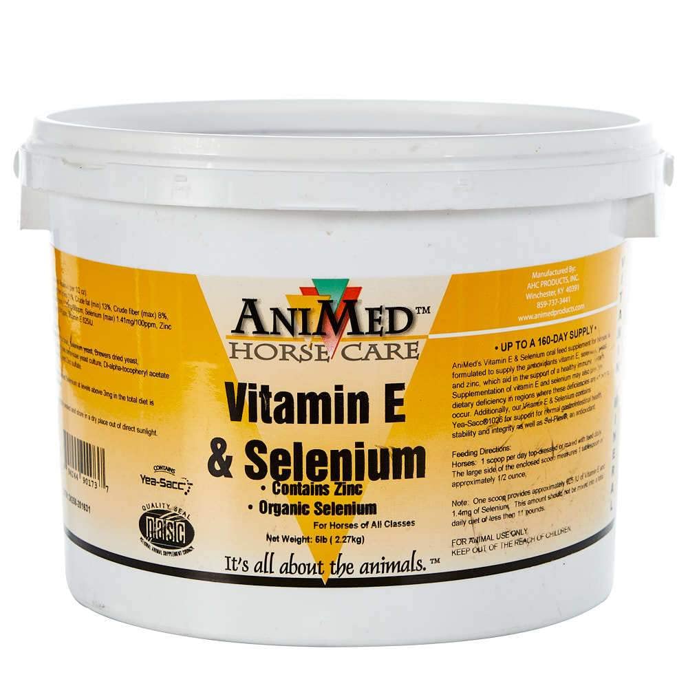 AniMed Vitamina E şi Seleniu cu zinc 5 lbs