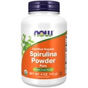 now Foods Suplimente, Certified Organic, Spirulina Powder, Rich in Beta-Caroten (Vitamina A) și B-12 cu GLA & Clorofila naturala, 4-Ounce