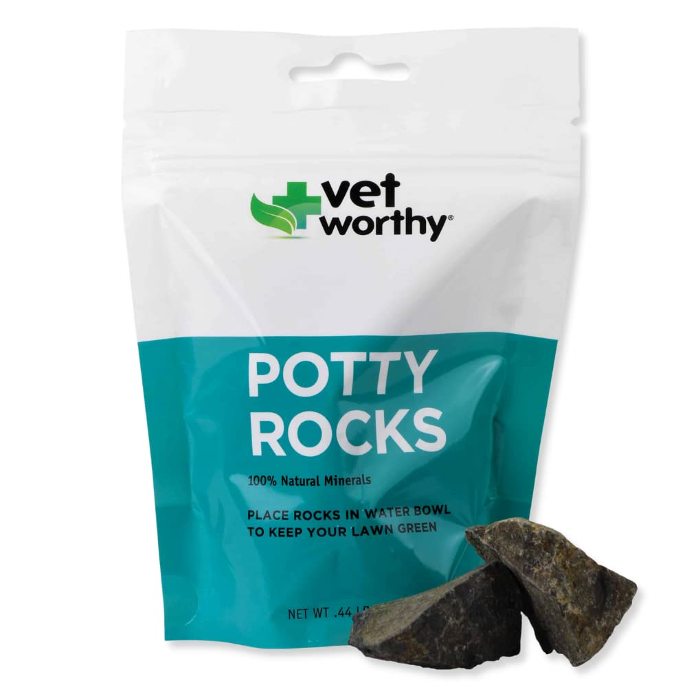 Vet Worty Otty Rocks pentru câini - pietre igneous paramagnetice - ajută Filtrarea impurităţilor şi eliminarea gazonului de urină - păstrează iarba verde - minerale naturale - sigure pentru toate animalele de companie - 200 de grame