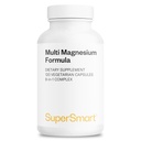 Supersmart - Optimag - Complex de Magneziu Puternic - 8 Forme diferite de Magneziu pentru Asimilare Optimală - Lupte cu Deficitul de Magneziu 