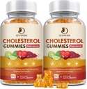 (2 ambalaj) Suplimente de colesterol Gume pentru Cholesterol Sanatos, plante Sterols & Stanols, Red Yeast Rice, Citrus Bergamot Complex pentru Colesterol, Mentine nivele de colesterol sanatos - 60 zile de aprovizionare