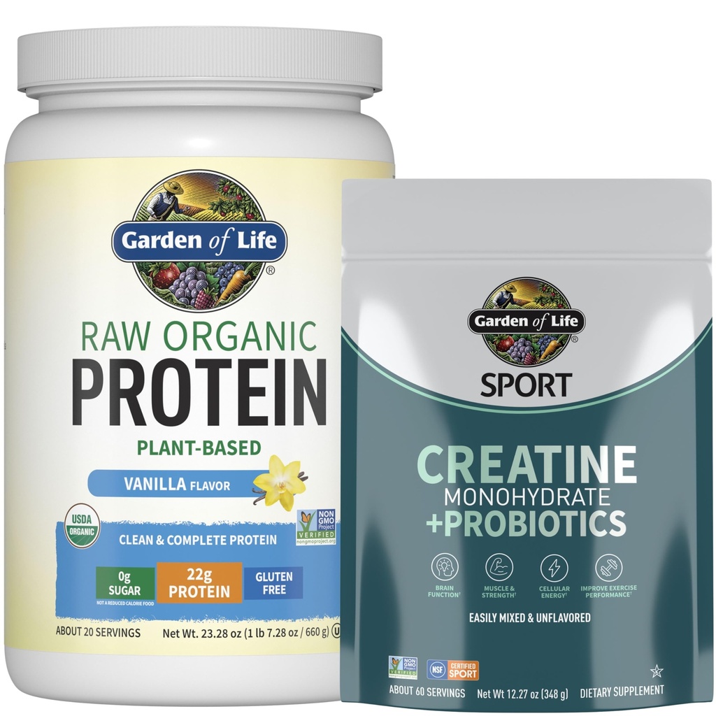 Gradina de viata Proteina si Creatine Bundle 