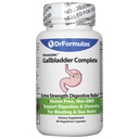 DrFormulas 18 Enzime digestive pentru susţinerea vezicii biliare şi a enzimelor pancreatice cu Amylase, Protează, Lipază, Lactază, Celulază, Bromelain 60 Capsule
