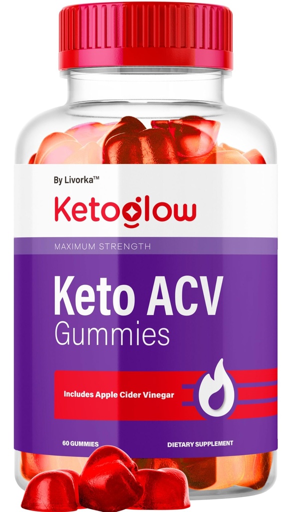 KetoGlow Keto ACV Gummies - Official Keto Glow Gummies ACV Premium Toate Gummy naturale 1050mg, Keto Glow Apple Cider Vinegar Advanced Formula, KetoGlow Support Review, 60 Gummies pentru 1 lună