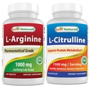 Cele mai bune naturale L-Arginină 1000 mg & L-Citrulin 1500 mg