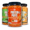 Twin Peaks Low Carb, Keto Friendly Proteine Puffs, (Garlic Parmesan + Nacho Cheese + Jalapeno Cheddar)
