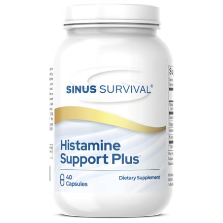 Histamină suport Plus Natural Histamine Blocker & Alergie Supliment de ajutor sprijină Sinus sănătate, Imun echilibru şi non-Drowsy Histamina Regulamentul - 40 Conte