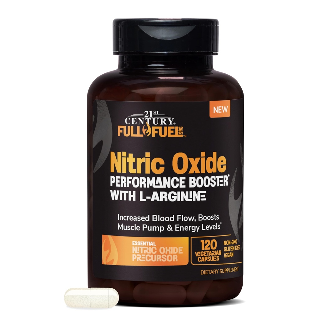 21st Century Full Full Fuel 365 Nitronic Oxide Performance Booster cu L-Arginina