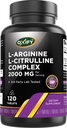 Oxify L-Arginine L-Citrulline Complex 2000 mg Per Serving 