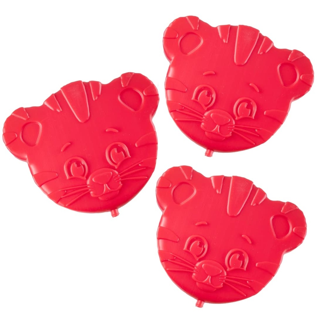 Daniel Tiger Kids Hard Ice Packs (3 PK) - Slim Lightweight Cooler Freezer Packs- Long-Lasting Chillers Păstrați alimente proaspete pentru ore- Durabil Leak-Proof pentru înapoi la școală- BPA gratuit, alimente sigure