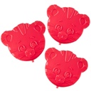 Daniel Tiger Kids Hard Ice Packs (3 PK) - Slim Lightweight Cooler Freezer Packs- Long-Lasting Chillers Păstrați alimente proaspete pentru ore- Durabil Leak-Proof pentru înapoi la școală- BPA gratuit, alimente sigure