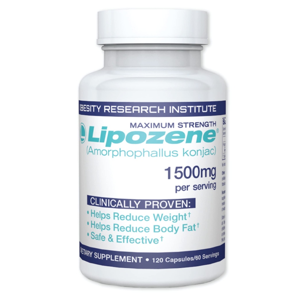 Sticluță MEGA lipozene - 120 capsule, ceea ce face ca dimensiunea noastră cea mai mare disponibilă - Suppressant apetit